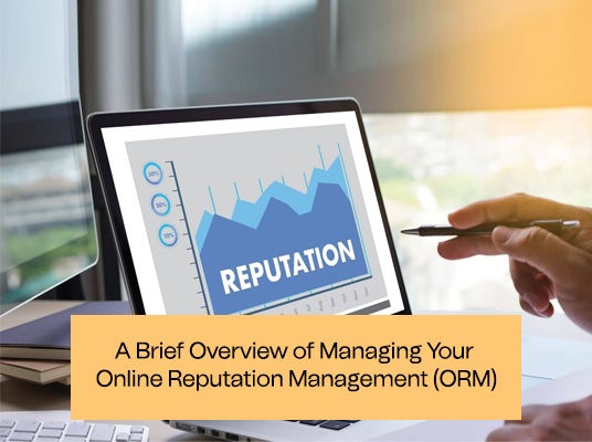 A Brief Overview of Managing Your Online Reputation Management (ORM)