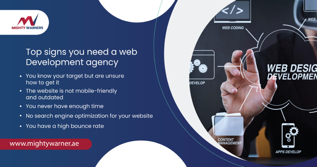 Top signs you need a web development agency